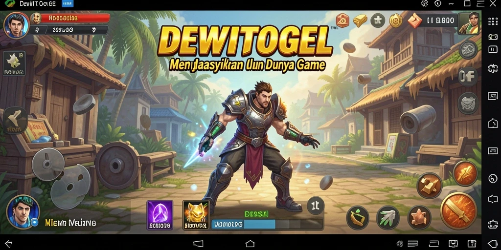 Tampilan gameplay DEWITOGEL yang seru dan mengasyikkan.