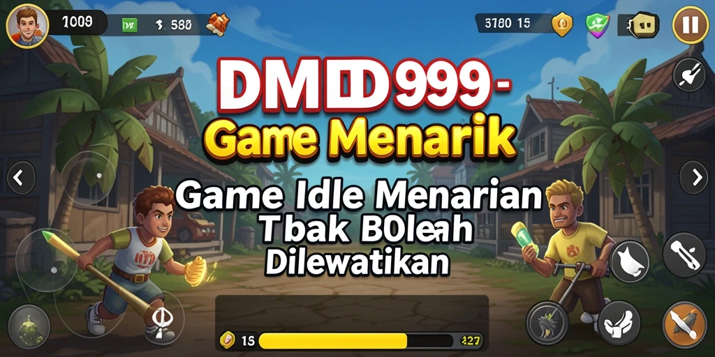 Tampilan gameplay DMD999 yang menarik dan penuh warna.