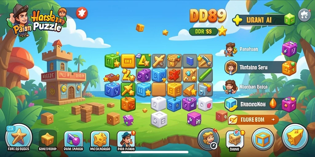 Tampilan gameplay IDR89 yang menggugah selera dan penuh warna.
