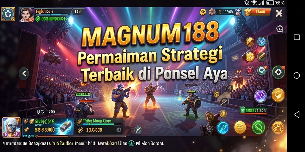 Tangkapan layar gameplay MAGNUM188 yang intens dan strategis.