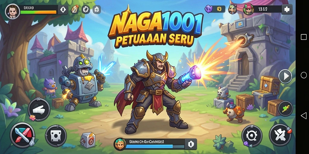 Tampilan menarik dari gameplay NAGA1001 yang seru.