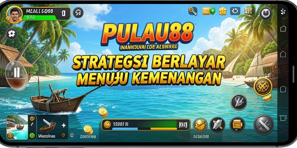 Tampilan layar utama PULAU88 dengan aksi strategis yang mendebarkan.