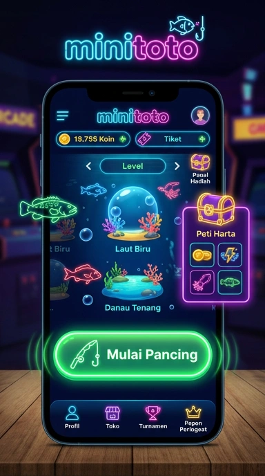 Proses pengunduhan aplikasi mudah di minitoto.